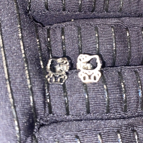 Hello Kitty Silver earring stud 2 pairs pierced ears studs earrings new jewelry - Picture 8 of 9